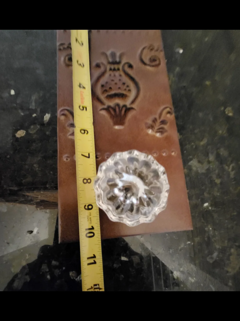 Hammered Tin Door Knob Wall Decor